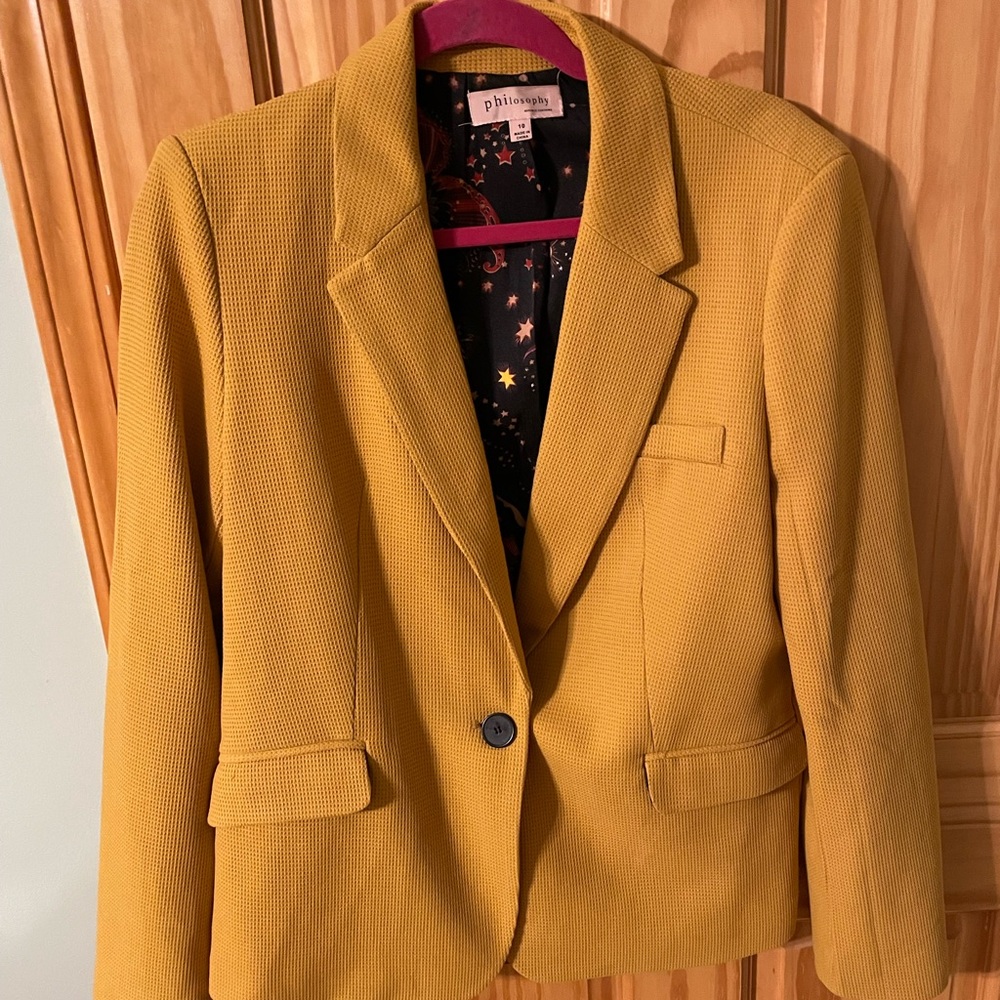 Yellow Blazer